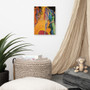 Botticelli The Birth of Venus Green Orange Pink Blue Print on Canvas by  Neoclassical Pop Art