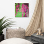 Botticelli The Birth of Venus Green Pink Red Print on Canvas by  Neoclassical Pop Art