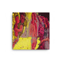 Botticelli The Birth of Venus Bright Yellow & Red Print on Canvas by Neoclassical Pop Art