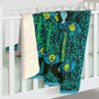 Klimt Beethoven Frieze Sherpa Fleece Blanket by Neoclassical Pop Art