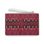 Shop for Klimt  Beethoven Frieze Red Clutch Bag by Neoclassical Pop Art