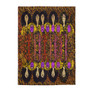 Klimt Beethoven Frieze Velveteen Plush Blanket by Neoclassical Pop Art