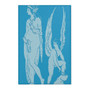 Greek Angel Light Blue Area Rugs