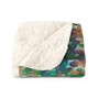 Pissarro Paul-Emile Sherpa Fleece Blanket by Neoclassical Pop Art