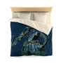 Van Dyck warrior portrait printed on a microfiber duvet cover