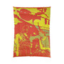 On Sale  The Greek Lovers Orange Yellow Comforter by Neoclassical Pop Art