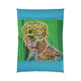 Leonardo Da Vinci Madonna Litta Comforter by Neoclassical Pop Art