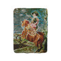 Velázquez Count-Duke Horse Sherpa Fleece Blanket