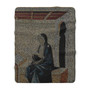 Duccio Annunciation Sherpa Fleece Blanket