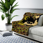 Marylin Monroe J'adore Self Sherpa Fleece Blanket by Neoclassical Pop Art