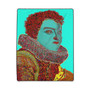 On Sale Rembrandt Duke of Mantua Fleece Blanket by Neoclassical Pop Art