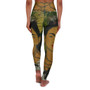 Khalo Frida High Waisted Yoga Leggings by Neoclassical Pop Art