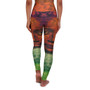 On Sale Sir Peter Paul Rubens orange green High Waisted Yoga Leggings by Neoclassical Pop Art