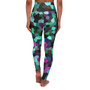 Geometric Pop High Waisted Yoga Leggings  by Neoclassical Pop Art