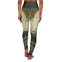 Rubens Portrait of Woman High Waisted Yoga Leggings by Neoclassical Pop Art