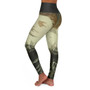 Rubens Portrait of Woman High Waisted Yoga Leggings by Neoclassical Pop Art