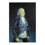 On Sale Goya Duke of Osuna Portrait Blue White Area Rugs  by Neoclassical Pop Art
