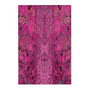 On Sale Klimt Pink Abstract Area Rugs by Neoclassical Pop Art