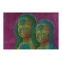 Da Vinci Mona Lisa Area Rugs