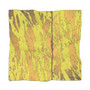 Abstract Yellow Tiger Poly Scarf