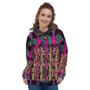 Klimt's Beethoven Pink Unisex Hoodie