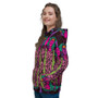 Klimt's Beethoven Pink Unisex Hoodie by  Neoclassical Pop Art