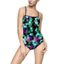 Abstract Geometric Women's One-piece Swimsuit