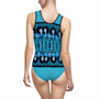Klimt Light Blue Women's Classic One-Piece Swimsuit