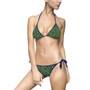 Abstract  |  Blue in Green Women's Bikini Swimsuit