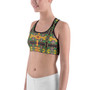 Leonardo da vinci green yellow alexander the great sports bra by neoclassical pop art online designer brand store shop near by
