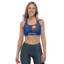 leonardo da vinci skull sectioned blue ports bra near