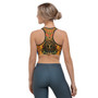 Leonardo da vinci skull sectioned blue ports bra by neoclassical pop art online designer brand store shop near by