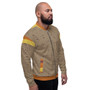 Rembrandt  Warrior Unisex Bomber Jacket by Neoclassical Pop Art