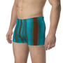 Abstract | Brown Blue Boxer Briefs