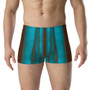 Abstract | Brown Blue Boxer Briefs