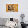 Marylin Monroe Pop Art Portrait Print on Canvas by Neoclassical Pop Art