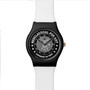 Da Vinci Black and white Vitruvian Man Coco Chic Watch by Neoclassical Pop Art