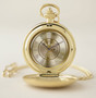 on sale Da Vinci  Vitruvian Man Gold  Pocket Watch  by Neoclassical Pop Art