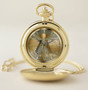 Da Vinci All Seeing Eye Gold Pocket Watch