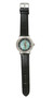 Rubens Men's Vintage Black Leather Strap Watch by  Neoclassical Pop Art