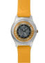 Da Vinci Sunflowers Yellow Vitruvian Man Silver Pocket Watch