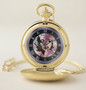 Monroe J'adore Gold Pocket Watch