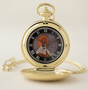Velazquez Black is not a color Pocket Watch Gold