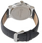 Da Vinci Men's Vintage Black Leather Strap Watch by Neoclassical Pop Art