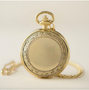 Da Vinci Golden Vitruvian Pocket Watch by Neoclassical Pop Art