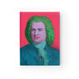 On Sale Bach Pop Portrait Blank Journal by Neoclassical Pop Art