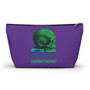 Da Vinci Purple Pop Skull Accessory Pouch