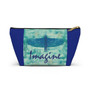 On Sale Leonardo Da Vinci Imagine and You Will Accessory Pouch by Neoclassical Pop Art