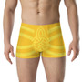 Striking Yellow Sacred Celtic Geometry Boxer Briefs