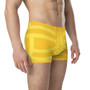 Striking Yellow Sacred Celtic Geometry  Boxer Briefs  by Neoclassical Pop Art